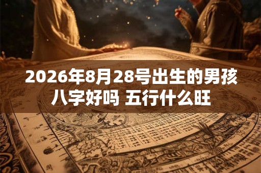 2026年8月28号出生的男孩八字好吗 五行什么旺