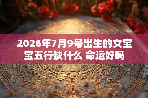 2026年7月9号出生的女宝宝五行缺什么 命运好吗