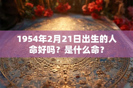 1954年2月21日出生的人命好吗?是什么命? 1954年2月21日出生的人命好吗?是什么命?