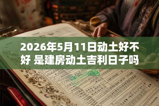 2026年5月11日动土好不好 是建房动土吉利日子吗