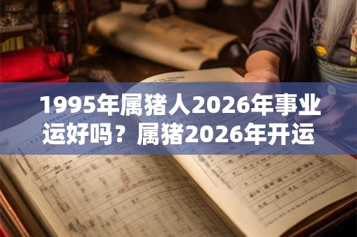1995年属猪人2026年事业运好吗？属猪2026年开运色？