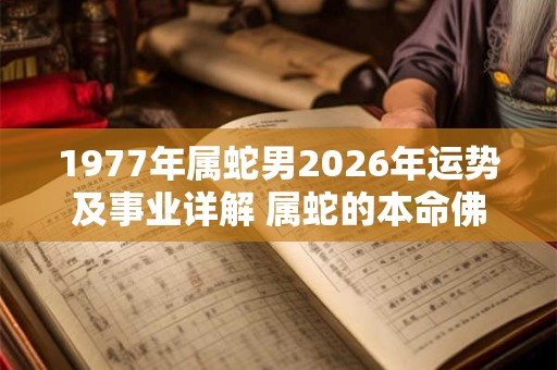 1977年属蛇男2026年运势及事业详解 属蛇的本命佛是什么 1977年属蛇男2026年运势及事业详解 属蛇的本命佛是什么