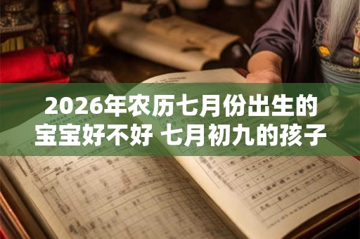 2026年农历七月份出生的宝宝好不好 七月初九的孩子旺父母 2026年农历七月份出生的宝宝好不好 七月初九的孩子旺父母