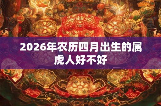 2026年农历四月出生的属虎人好不好