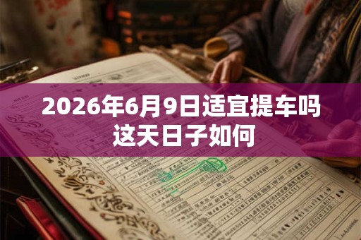 2026年6月9日适宜提车吗 这天日子如何 2026年6月9日适宜提车吗 这天日子如何