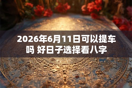 2026年6月11日可以提车吗 好日子选择看八字 2026年6月11日可以提车吗 好日子选择看八字