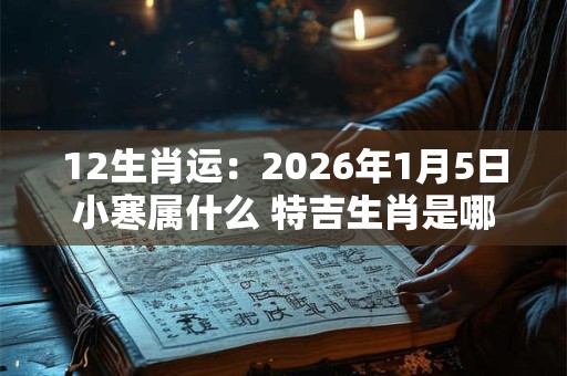 12生肖运:2026年1月5日小寒属什么 特吉生肖是哪几个 12生肖运:2026年1月5日小寒属什么 特吉生肖是哪几个