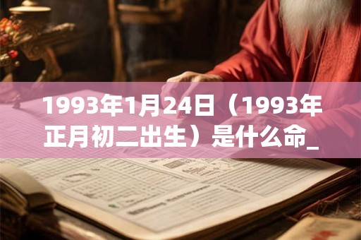 1993年1月24日(1993年正月初二出生)是什么命_命运如何 1993年1月24日(1993年正月初二出生)是什么命_命运如何