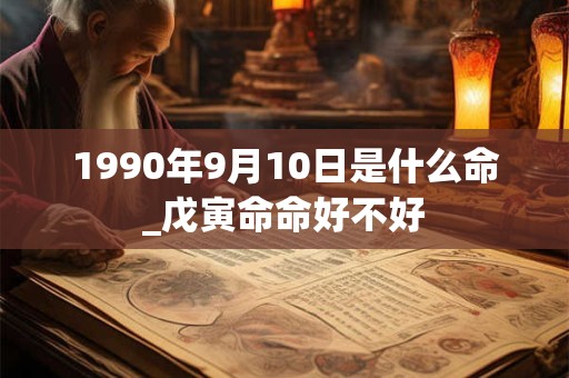 1990年9月10日是什么命_戊寅命命好不好