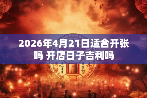 2026年4月21日适合开张吗 开店日子吉利吗 2026年4月21日适合开张吗 开店日子吉利吗