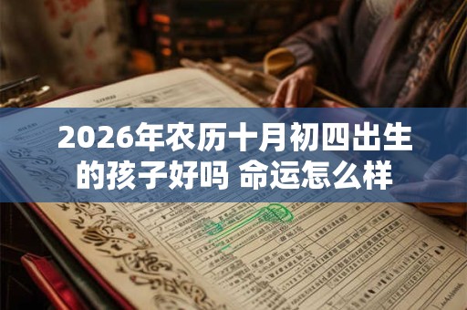 2026年农历十月初四出生的孩子好吗 命运怎么样 2026年农历十月初四出生的孩子好吗 命运怎么样