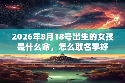 2026年8月18号出生的女孩是什么命,怎么取名字好 2026年8月18号出生的女孩是什么命,怎么取名字好