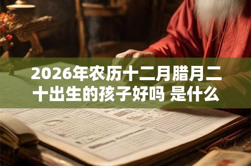 2026年农历十二月腊月二十出生的孩子好吗 是什么命 2026年农历十二月腊月二十出生的孩子好吗 是什么命