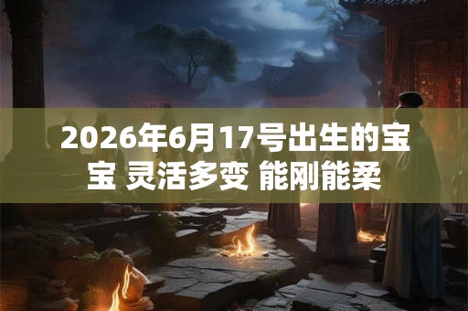 2026年6月17号出生的宝宝 灵活多变 能刚能柔