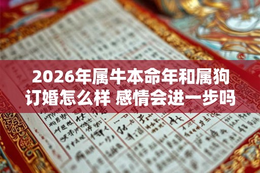 2026年属牛本命年和属狗订婚怎么样 感情会进一步吗