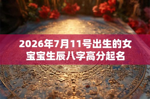 2026年7月11号出生的女宝宝生辰八字高分起名 2026年7月11号出生的女宝宝生辰八字高分起名
