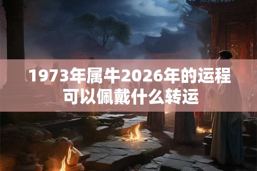1973年属牛2026年的运程 可以佩戴什么转运