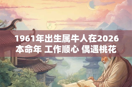1961年出生属牛人在2026本命年 工作顺心 偶遇桃花 1961年出生属牛人在2026本命年 工作顺心 偶遇桃花