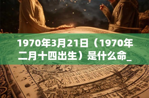 1970年3月21日(1970年二月十四出生)是什么命_命运如何 1970年3月21日(1970年二月十四出生)是什么命_命运如何