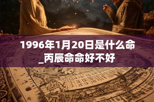1996年1月20日是什么命_丙辰命命好不好 1996年1月20日是什么命_丙辰命命好不好