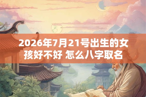2026年7月21号出生的女孩好不好 怎么八字取名