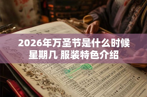 2026年万圣节是什么时候星期几 服装特色介绍 2026年万圣节是什么时候星期几 服装特色介绍