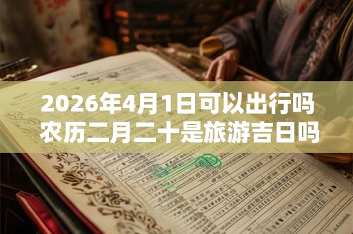 2026年4月1日可以出行吗 农历二月二十是旅游吉日吗 2026年4月1日可以出行吗 农历二月二十是旅游吉日吗