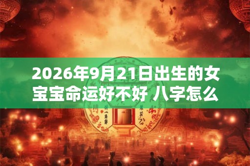 2026年9月21日出生的女宝宝命运好不好 八字怎么样 2026年9月21日出生的女宝宝命运好不好 八字怎么样