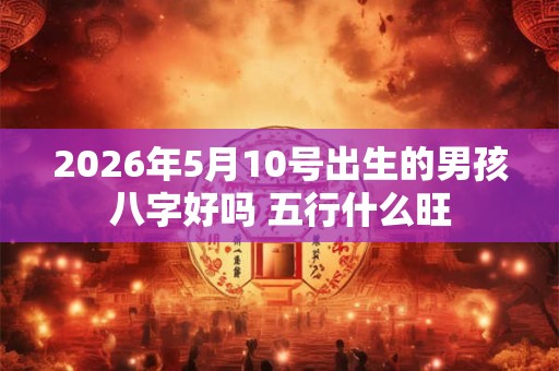 2026年5月10号出生的男孩八字好吗 五行什么旺 2026年5月10号出生的男孩八字好吗 五行什么旺