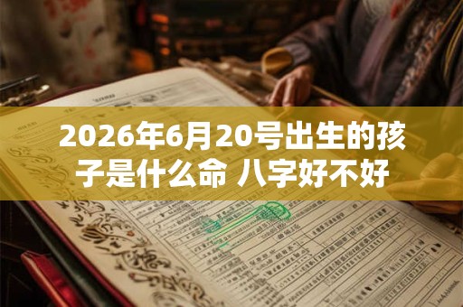 2026年6月20号出生的孩子是什么命 八字好不好