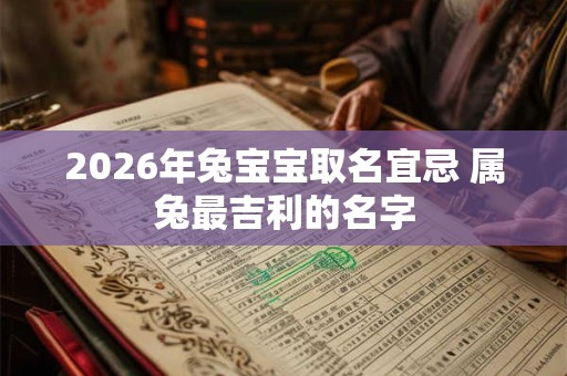 2026年兔宝宝取名宜忌 属兔最吉利的名字 2026年兔宝宝取名宜忌 属兔最吉利的名字