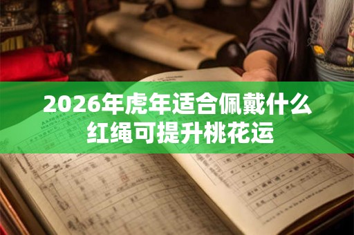 2026年虎年适合佩戴什么 红绳可提升桃花运