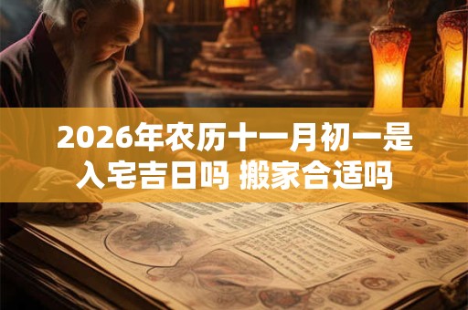 2026年农历十一月初一是入宅吉日吗 搬家合适吗 2026年农历十一月初一是入宅吉日吗 搬家合适吗