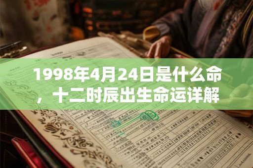 1998年4月24日是什么命,十二时辰出生命运详解 1998年4月24日是什么命,十二时辰出生命运详解