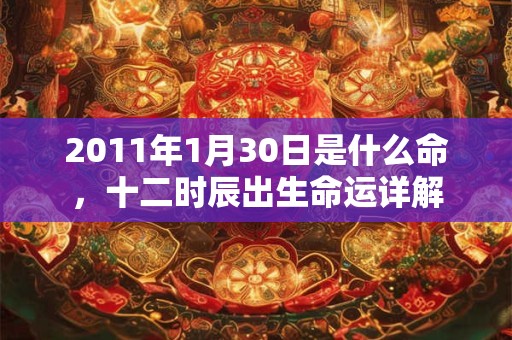 2011年1月30日是什么命，十二时辰出生命运详解