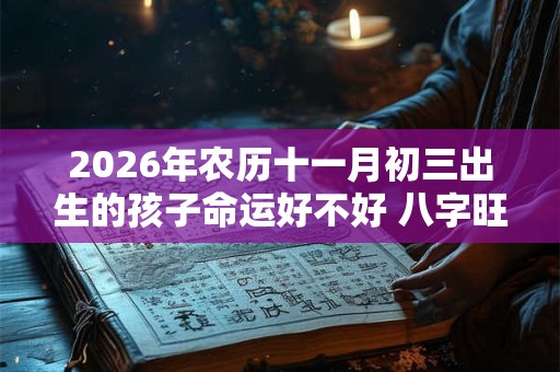 2026年农历十一月初三出生的孩子命运好不好 八字旺吗 2026年农历十一月初三出生的孩子命运好不好 八字旺吗