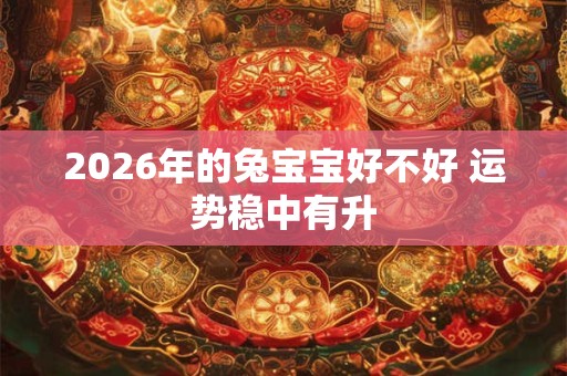 2026年的兔宝宝好不好 运势稳中有升 2026年的兔宝宝好不好 运势稳中有升