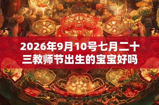 2026年9月10号七月二十三教师节出生的宝宝好吗 2026年9月10号七月二十三教师节出生的宝宝好吗