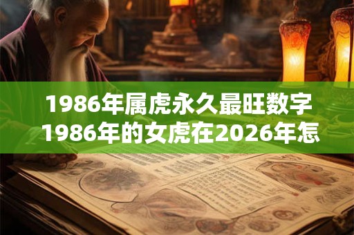1986年属虎永久最旺数字 1986年的女虎在2026年怎么样 1986年属虎永久最旺数字 1986年的女虎在2026年怎么样
