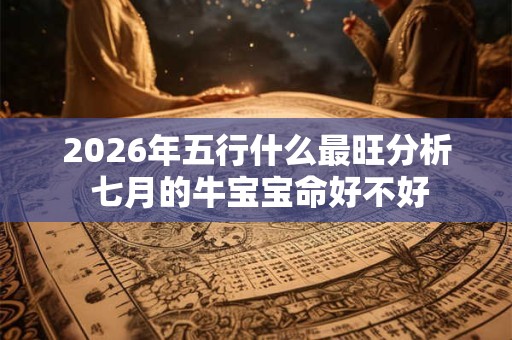 2026年五行什么最旺分析 七月的牛宝宝命好不好