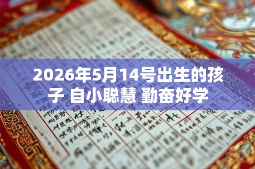 2026年5月14号出生的孩子 自小聪慧 勤奋好学 2026年5月14号出生的孩子 自小聪慧 勤奋好学