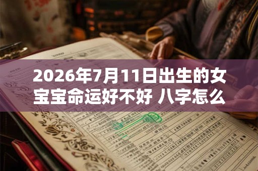 2026年7月11日出生的女宝宝命运好不好 八字怎么样 2026年7月11日出生的女宝宝命运好不好 八字怎么样