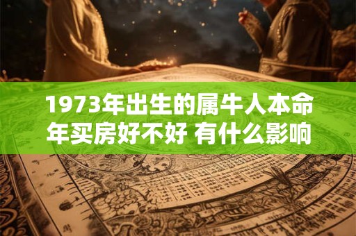 1973年出生的属牛人本命年买房好不好 有什么影响