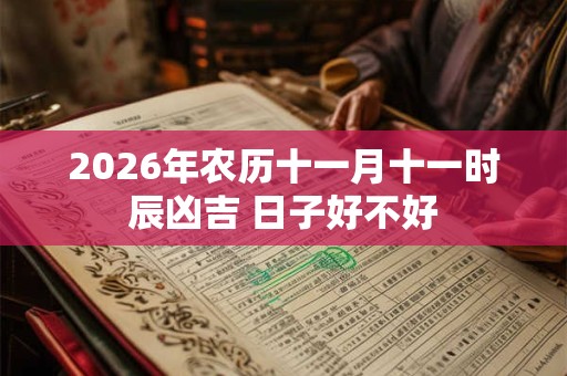 2026年农历十一月十一时辰凶吉 日子好不好 2026年农历十一月十一时辰凶吉 日子好不好
