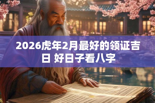 2026虎年2月最好的领证吉日 好日子看八字 2026虎年2月最好的领证吉日 好日子看八字