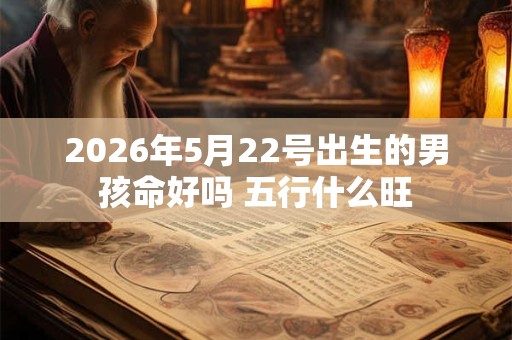 2026年5月22号出生的男孩命好吗 五行什么旺