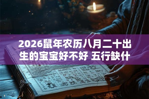 2026鼠年农历八月二十出生的宝宝好不好 五行缺什么 2026鼠年农历八月二十出生的宝宝好不好 五行缺什么