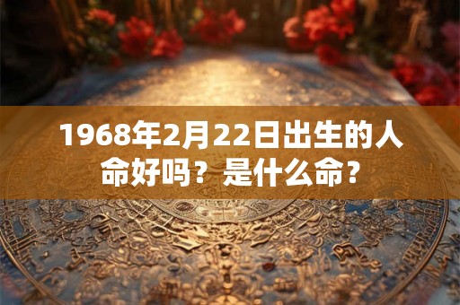 1968年2月22日出生的人命好吗?是什么命? 1968年2月22日出生的人命好吗?是什么命?