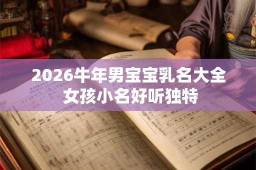 2026牛年男宝宝乳名大全 女孩小名好听独特 2026牛年男宝宝乳名大全 女孩小名好听独特