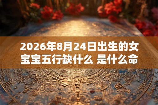 2026年8月24日出生的女宝宝五行缺什么 是什么命 2026年8月24日出生的女宝宝五行缺什么 是什么命
